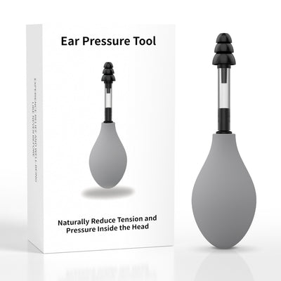 LinkMejor Ear Pressure Massage Tool Migraine&Headache Fast Comfort Multi-Layer Ear Tip Portable Ear Pressure Relief Device for Home Office Travel