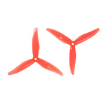 6 Pairs LinkMejor Hurricane MAX 51377 5 Inch 3-Blade PC Propeller for DIY Freestyle FPV Racing RC Drone