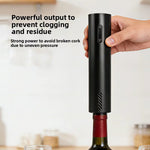 Comfook USB Rechargeable Household Electric Wine Bottle Opener 8s Auto Uncork 2-Buttons Control Portable Wine Opener for Home Kitchen