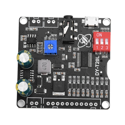 DY-T20L 10W 20W MP3 Player Sound Module Voice Playback Board 9CH One-for-One Control Audio Player Module Memory Card U-Disk Audio Player