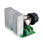 4000W SCR Electronic Voltage Regulator Speed Controller Control Board Governor Dimmer High Power Module AC 220V Resistive Load