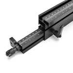 LinkMejor Telescope Miter Gauge Fence Extended Support for Woodworking Miter Gauge Table Saw Router Table