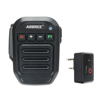 LinkMejor Wireless bluetooth Microphone Handheld Speaker MIC for Baofeng UV-5R UV 21 Pro 5RH K6 Walkie Talkie Ham Radio Accessories