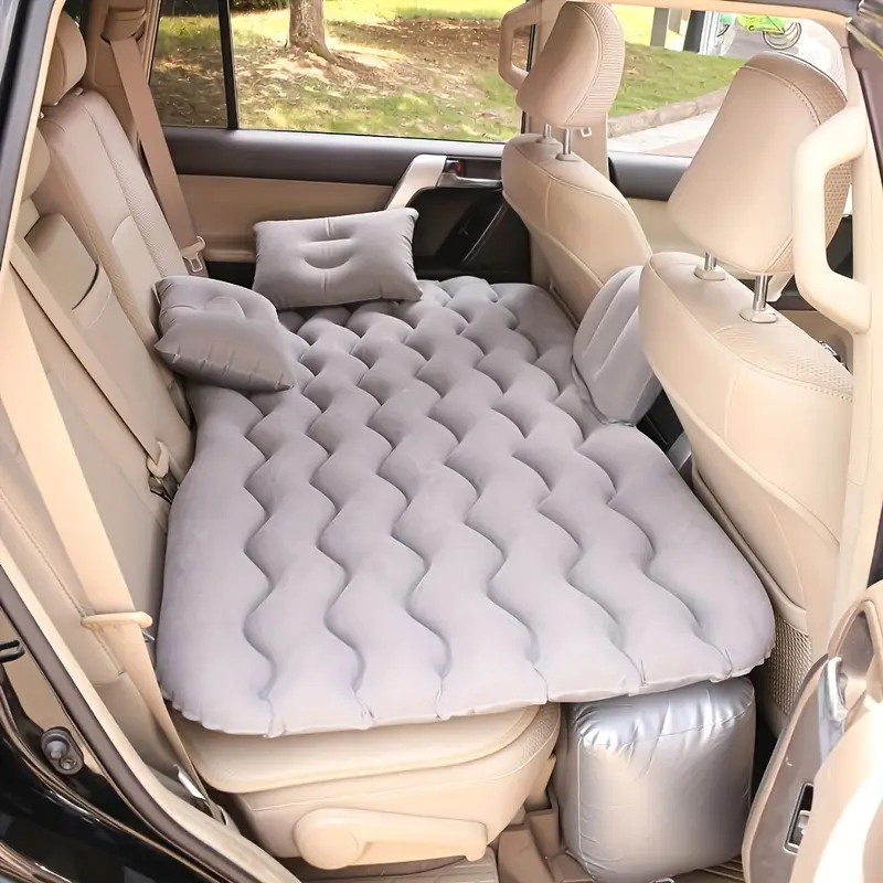 Xmund Car Air Mattress Sleeping Bed For Travel Camping Inflatable Comfortable Portable Bedding Rest Outdoor Adventure Vehicle