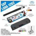 M5Stack Cardputer Adv + Cap LoRa 1262 ESP32-S3 Programmable Computer 56 Key Keyboard 1.14 Inch LCD Display GPS Antenna 868-923MHz GNSS Positioning IoT Communication