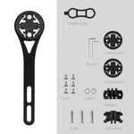 LinkMejor Bicycle Computer Holder Aluminum Alloy Bike Sports Camera Speedometer Mount for MTB Integrated Handlebar