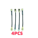LinkMejor IPEX Extension Cable Kit, 5.8GHz Low Loss, 37-40mm/100mm, 2/4/6PCS, LinkMejor/IPEX1 Compatible, for FPV VTX Antenna Drone