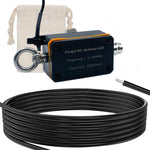 A30 1-30MHz Pocket HF Antenna Shortwave Antenna Inverted V Horizontal Balun Long Line Wideband End-fed