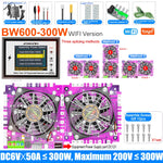 LinkMejor BW600 Electronic Load Tester 600W 200V 50A Bluetooth Control Adjustable Power DC Tester Color Display Heat Management Modular Fans