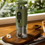 Comfook 20Bar Portable Coffee Maker Espresso Machine Compatible with NS Capsule & Coffee Powder 60ml Water Tank for Outdoor Travel Car Office