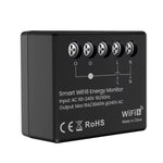 16A Tuya WiFi6 Smart Energy Meter Power Monitor Electricity Statistics APP Remote Control Works with Alexa Google Home
