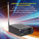 LinkMejor 20+ Si4732 Radio Receiver High Sensitivity Portable Small World Band Digital Receiver for Outdoor Camping Home