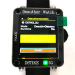 Deauther Watch X-5G Dual-Band WiFi Network Security Testing Learning ESP32-C5 RISC-V 1.54-Inch IPS Display RGB Status LED USB-C Open Source Programming