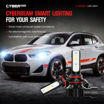 LinkMejor A900-C3 H4 / H7 / H11 / 9005 / 9006 Pair 50W Car LED Headlights 10000LM LED Bulbs 6500K White Light LED Headlamps IP68 Waterproof