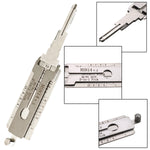 LinkMejor NSN14 Dr/Bt 2 in 1 Car Door Lock Picks Decoder Unlock Tool Locksmith Tools