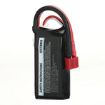 LinkMejor 7.6V 2200mAh 25C 2S Lipo Battery T Plug with XT60 Adapter for RC Model Toys