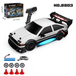 LinkMejor 8803 8804 8805 RTR 1/24 2.4G 4WD 30km/h Drift RC Car GTR Support APP Control Full Proportional High Speed Racing LED Light On-Road Vehicles Models Toys