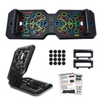 Bominfit 100-150kg Load-bearing Foldable Push Up Board Multi-Function Push-up Training Board Set for Chest Abdominal Muscle Strength Fitness Training