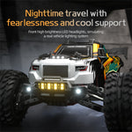 LinkMejor SG110PRO RTR 1/10 2.4G 4WD 40km/h RC Car High Speed Off-Road Truck LED Light Metal Dogbone Oil Shocks Vehicles Models Toys