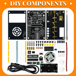 TDA5807S FM Radio Kit High Sensitivity RDA5807M Chip 87-108MHz Frequency Range Dual Power Options Compact Lightweight Portable DIY Set
