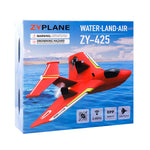 LinkMejor ZY-425 Sea Land Air 260mm Wingspan 2.4G EPP RC Airplane RTF With LED Light