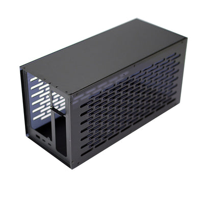 for Thunderbolt GPU Dock TH3P4G3 Metal Acrylic Shell Box Graphics Dock Chassis for ATX/SFX