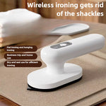 Tevorex Portable Handheld Garment Steamer, Wireless Mini Electric Clothes Iron with Dual Modes, Compact Fabric Steamer for Home & Travel