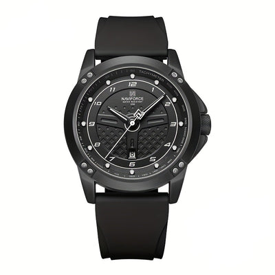 LinkMejor Men Silicone Strap Quartz Watch Waterproof Sports Digital Wrist Watch Casual Luminous Electronic Watch for Men