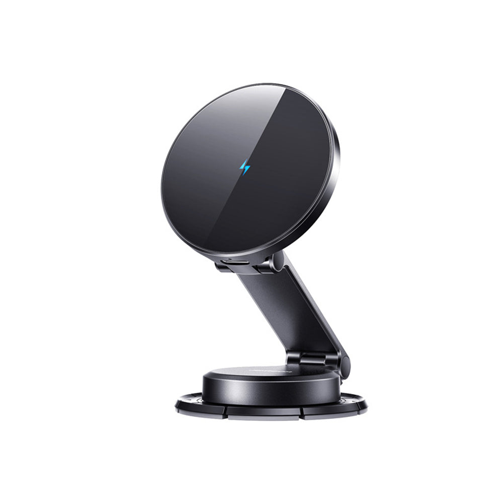 Joyroom Magnetic Car Mount N55 Strong Magnet 15W Wireless Charging 360° Rotation Foldable Phone Holder Fast Car Charger JR-ZS408