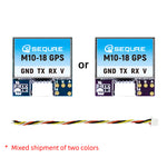 LinkMejor M10-12 / M10-18 / M10-25Q M10 GPS Small Size Fast Positioning INVA BF Fixed-wing Racing Drone FPV Return QMC5883L Compass