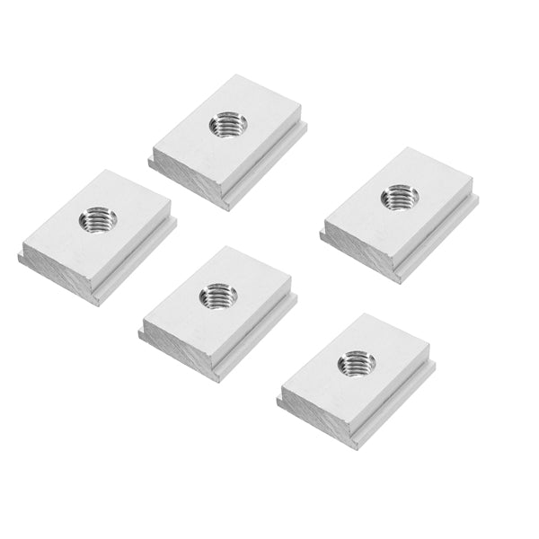 LinkMejor 5pcs M8 T-Track Sliding Nut T Slot Nut For Woodworking Tool Slot Fastener