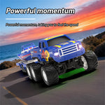 LinkMejor Q235 Q236 YW RTR Q Version 1/64 2.4G RWD Mini Alloy RC Car Six Wheel Off-Road Pickup Truck LED Light Support App Remote Control Three Speed Vehicles Models Pocket Toys Desktop Collection Gift For Boys