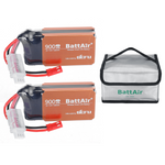 [EU/USA Direct]ISDT BattAir 2nd Gen 7.4V 900mAh 30C 2S Smart LiPo Battery Wireless APP Control JST Plug for Axial 1/24 SCX24 RC Drones Airplane Cars