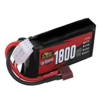 LinkMejor Power 7.4V 1800mAh 120C 2S LiPo Battery T Plug for RC Car