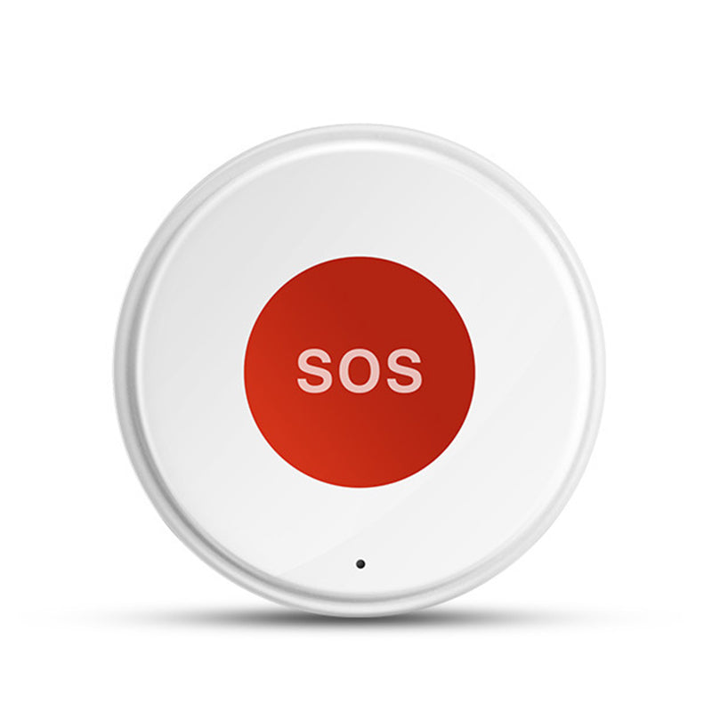 Tuya WiFi Smart SOS Call Button Wireless Caregiver Pager Phone Alert Transmitter Emergency Call Button for Kids Elderly Patient