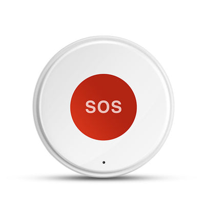 Tuya WiFi Smart SOS Call Button Wireless Caregiver Pager Phone Alert Transmitter Emergency Call Button for Kids Elderly Patient