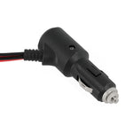 Car Lighter Adapter 12V 24V 240W Dual Splitter With On Off Switch 1 Male To 2 Female Sockets Portable Power Accessories 10cm Cable Black Red PVC Material
