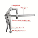 1PCS 6" Sliding Arm Locking Clamp Jaw Opening Capacity Quick Clamping Woodworking Tool