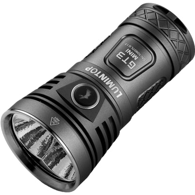 LinkMejor GT3 MINI Flashlight 6000LM 285M Beam IP68 Waterproof 26350 Battery EDC Rechargeable Mini Pocket Light Camping Gear