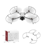 LinkMejor Quick Release Anti-Collision Propeller Props Guard Protection Cover for DJI Mini 3 / Mini 3 PRO RC Drone Quadcopter