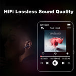 2.4 Inch HiFi bluetooth MP3 Player Built-in 32GB Memory 30H Playback Touch Screen Portable Digital Audio Lossless Music MP4 Player with FM Radio Recording Ebook