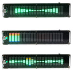LED2015 Music Spectrum Level Light Multi-mode DSP Equalizer EQ Voice Pickup Color Acrylic Shell