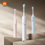 LinkMejor Oscillation Electric Toothbrush with Double Swing Angle Brushing Area Indicator 180-Day Battery Life IPX8 Waterproof 3 Cleaning Modes
