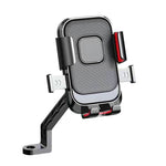 LinkMejor Anti-Shock Bicycle Phone Mount 360° Rotation Quick Release Shockproof Bike Holder for 4.7-7.2 inch Phones MTB Bike Road Bike