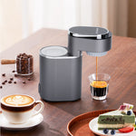 BlitzHome® C180 Mini Coffee Machine Portable Espresso Maker 15Bar Pressure Hot/Cold Extraction Easy Cleaning for Home Office & Travel