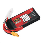 LinkMejor 2S 7.4V 700mAh 75C 5.18Wh LiPo Battery XT30 Plug for RC Helicopter FPV Racing Drone