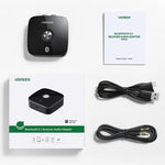 LinkMejor CM106 bluetooth RCA Receiver 5.1 3.5mm Jack Aux Wireless Adapter Music for TV Car 2RCA bluetooth Audio Receiver