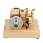 Eachine ET5S Horizontal Two Cylinder Engine Model Water-cooled Cooling 4-Stroke Gasonline Internal Combustion Engine Model