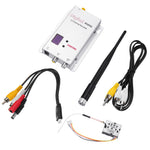 Partom 1.2GHz 200mW 12CH Wireless FPV Transmitter Fox‑R02 Receiver Combo SMA Male for RC Drone Airplane Long Range AV Transmission