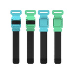 TNS-2126 1 Pair Game Sports Wrist Bands for Switch OLED Gamepad Elastic Adjustable Left and Right Handle Strap for NS Just Dance Game